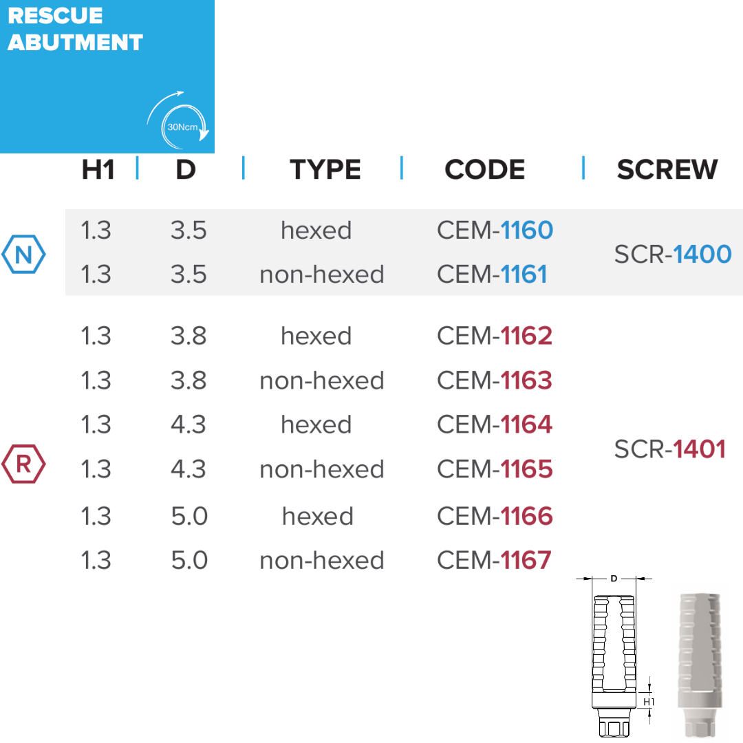  RESCUE ABUTMENT