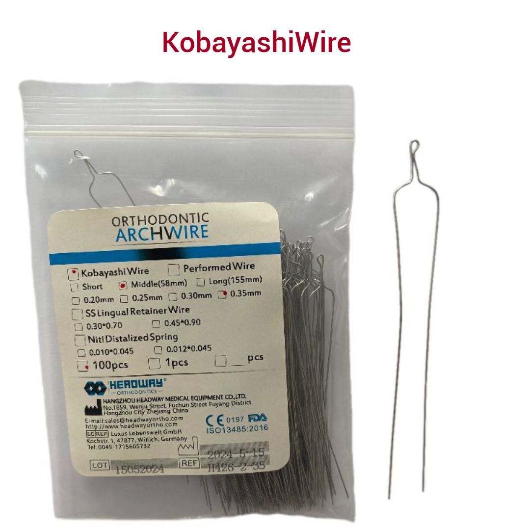 ORTHODONTIC ARCHWIRE- Middle (58mm)