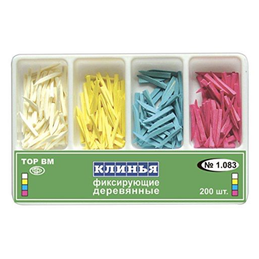 WOODEN DENTAL WEDGES